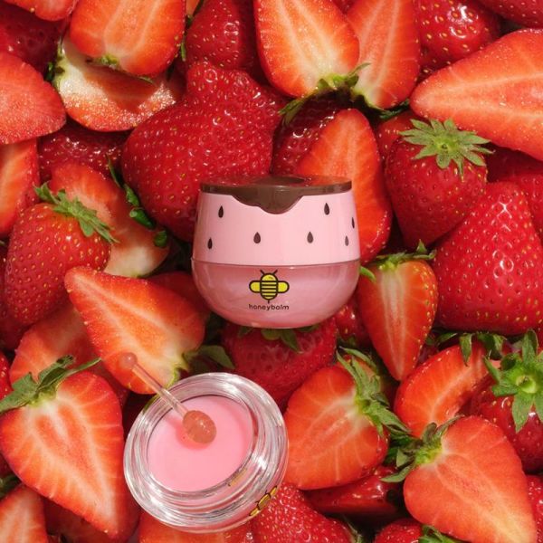Honeybalm Strawberry Baume Lèvres Fraise 6.5g – Hydratation et éclat