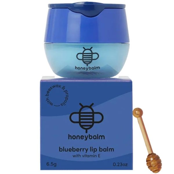 Honeybalm Blueberry Baume Lèvres Myrtille 6.5g – Hydratation et brillance