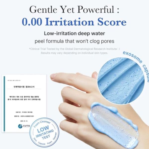 Medicube Zero Pore SA Clear Capsule Cleansing Foam 120 g - Nettoyage pores et exfoliation douce