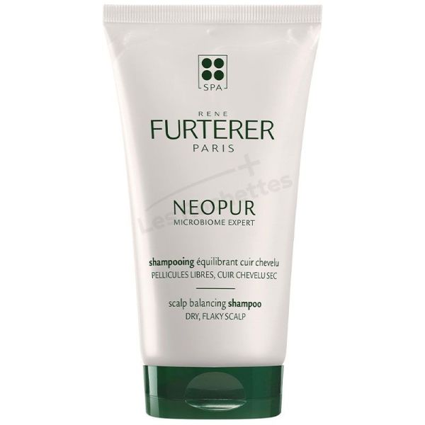 René Furterer Neopur Shampoing Antipelliculaire Pellicules Sèches - 150 ml - Équilibre du Microbiome