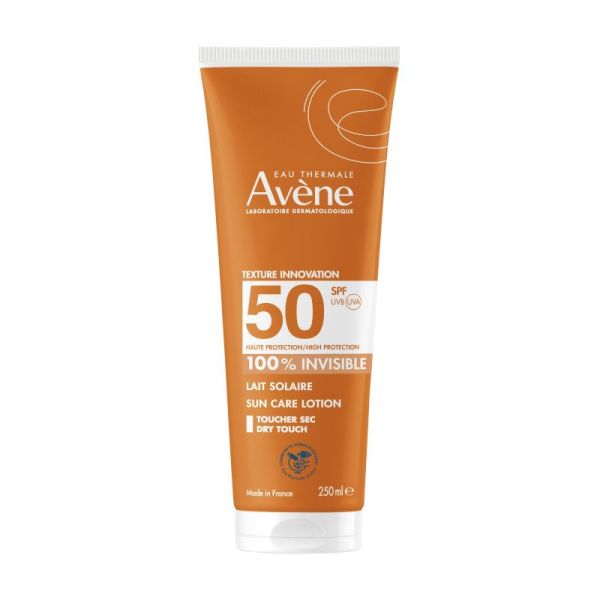 Avène Solaire Lait SPF50+ Peaux Sensibles - 250ml - Très haute protection pour peaux sensibles