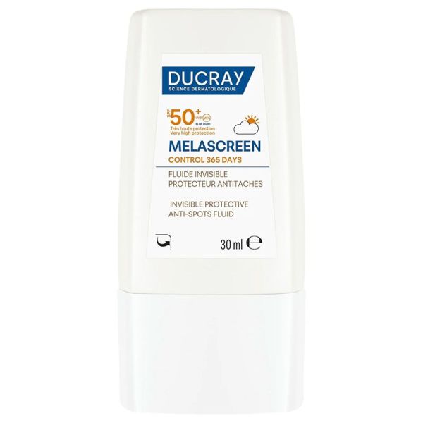 Ducray Melascreen Fluide Anti-Taches Protecteur SPF50+ - 30ml - Protège, prévient et corrige les taches brunes