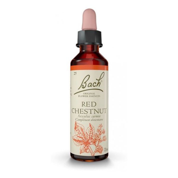 Fleurs de Bach Red chestnut n°25 20 ml