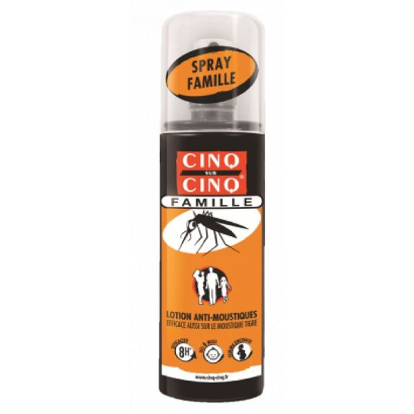 Cinq sur Cinq Famille Lotion anti-moustique 100 ml