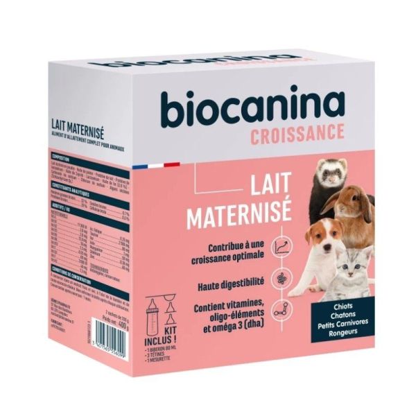 Biocanina Lait Maternisé - 400 g - Chiot, chaton, rongeurs