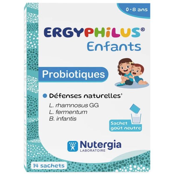 Nutergia Ergyphilus  Enfants - Défenses Naturelles des Enfants - 14 Sachets