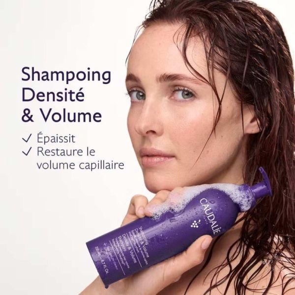 Caudalie Shampoing Densité & Volume 200ml - Restaure le volume et densifie les cheveux fins