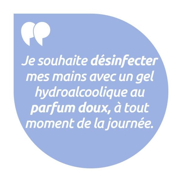Baccide Gel Hydroalcoolique Mains Fleur de Coton - 100ml - Hygiène efficace et parfum délicat