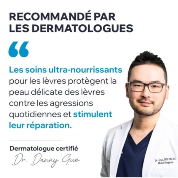 Uriage Stick Lèvres Hydratant Lot de 2x4g - Nourrit, répare et protège les lèvres sèches