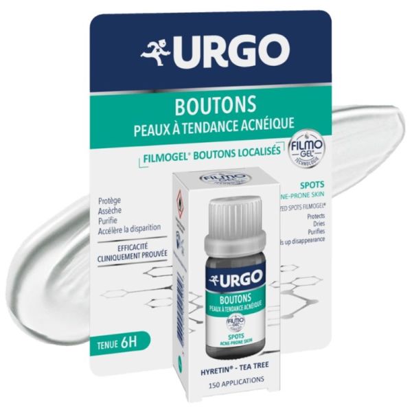 Urgo Filmogel Boutons Localisés 3,25ml – Stop boutons et invisibilité
