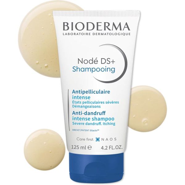 Bioderma Nodé DS+ Shampoing Antipelliculaire Intense 125ml – Antipelliculaire et apaisant
