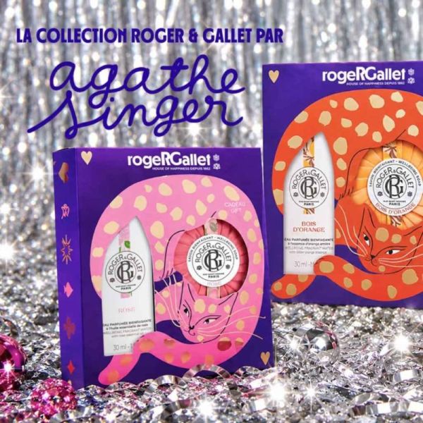 Roger&Gallet Coffret Noël Bois d'Orange - Eau parfumée et savon bienfaisant