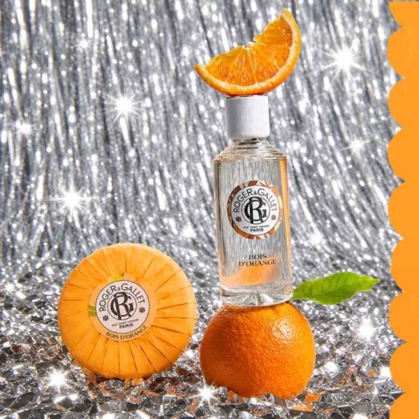 Roger&Gallet Coffret Noël Bois d'Orange - Eau parfumée et savon bienfaisant