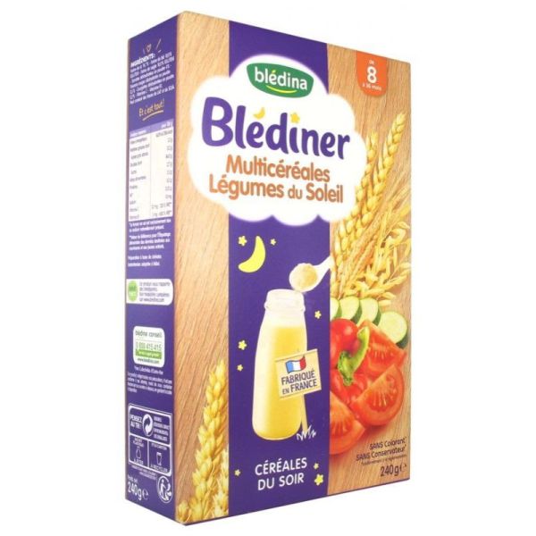 BLEDINER MULTI LEGUMES DU SOLEIL 240G