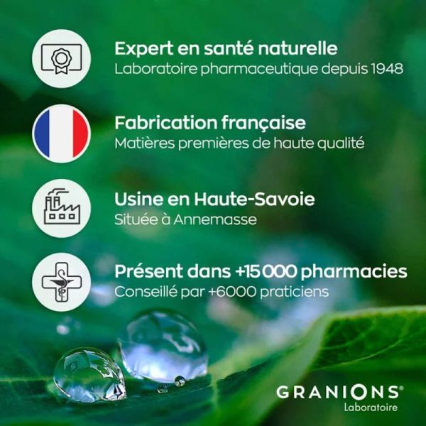 Granions Probiotiques et Prébiotiques 40 Gélules - Équilibre de la flore intestinale, soulagement des inconforts digestifs