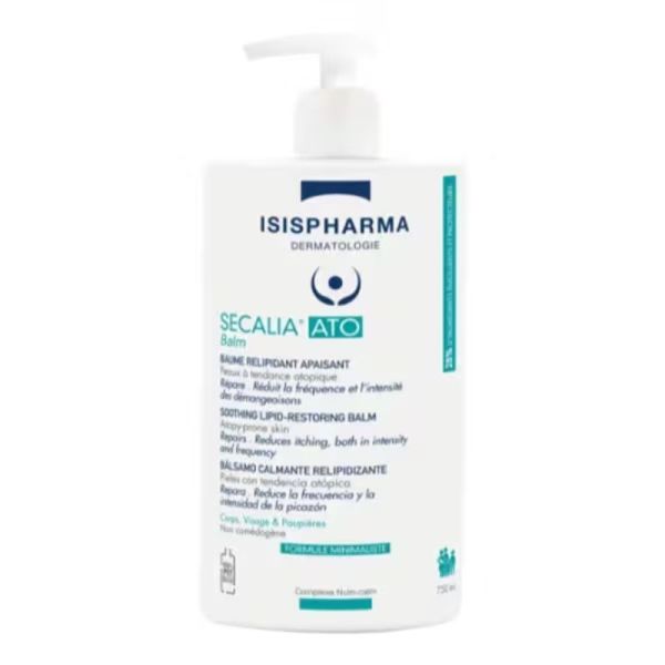 Isispharma Secalia ATO Balm Baume Relipidant Apaisant Peaux Atopiques - 750ml