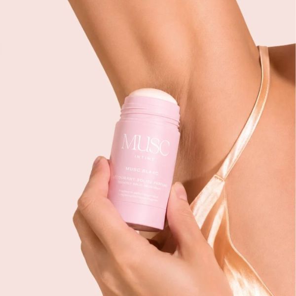 Musc Intime Musc Blanc Déodorant Solide Parfumé 50g – Fraîcheur et protection