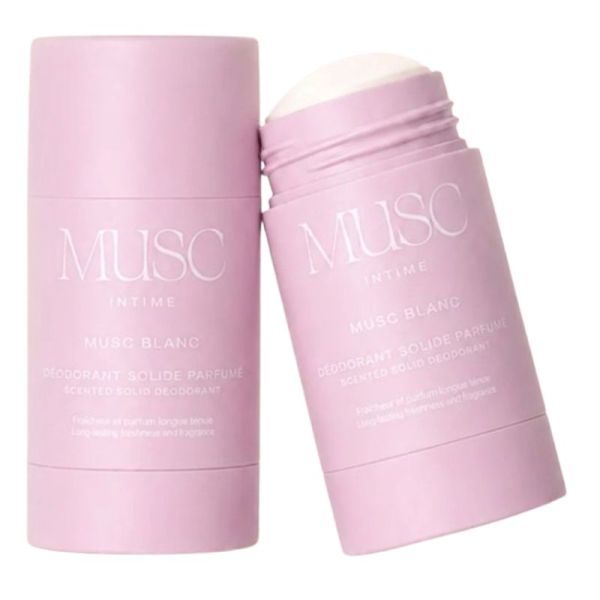 Musc Intime Musc Blanc Déodorant Solide Parfumé 50g – Fraîcheur et protection