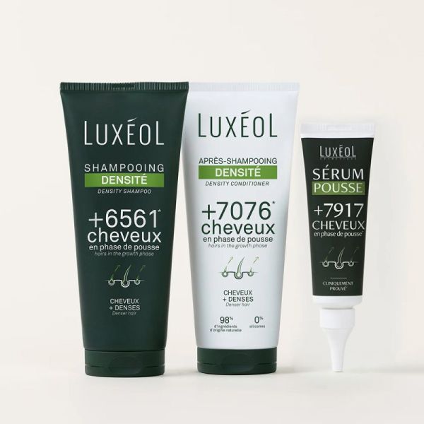 Luxéol Après-Shampoing Densité - 200ml - Fortifie, adoucit et augmente la densité capillaire