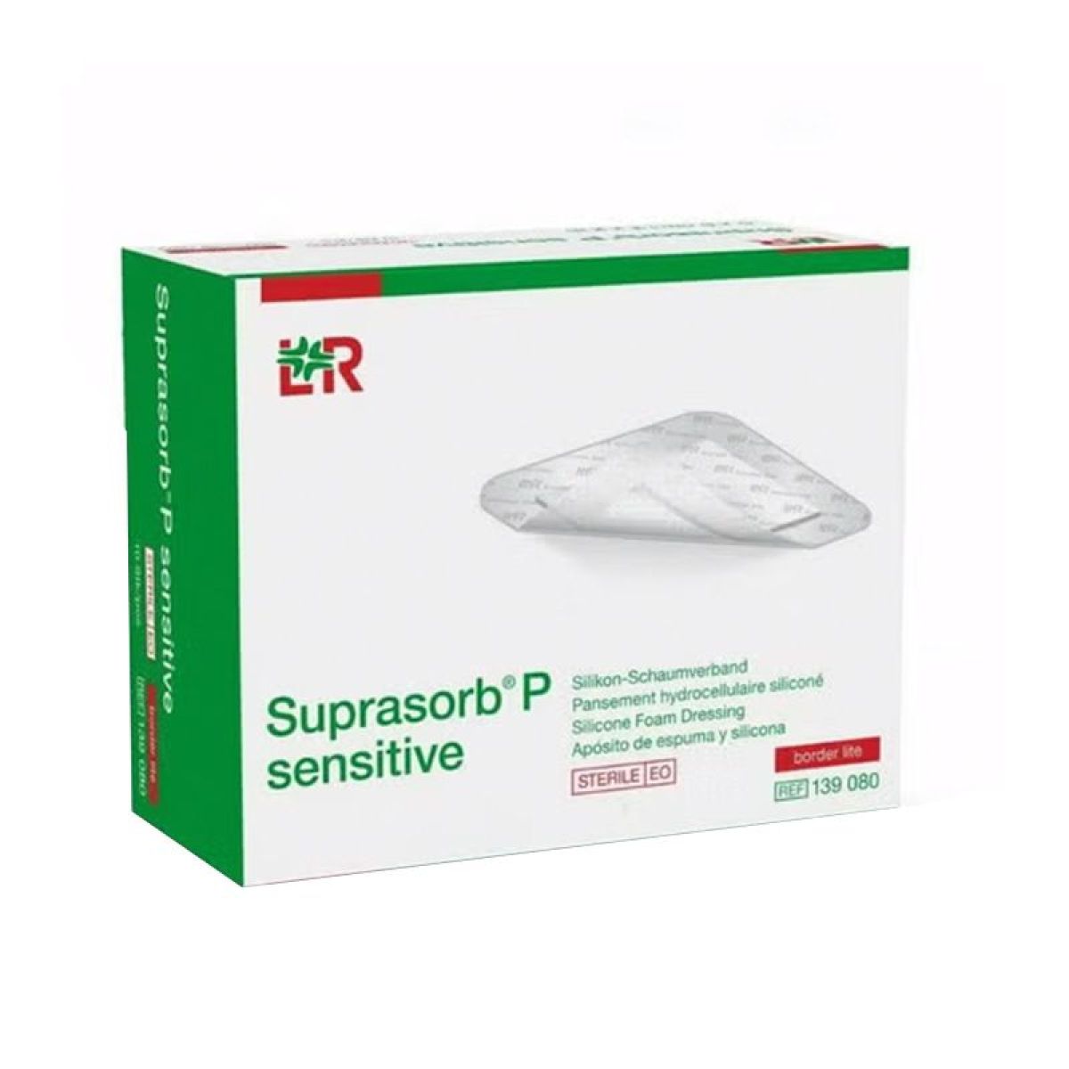 Lohman & Rauscher Suprasorb P Sensitive Border - 10 pansements - 15x15 ...