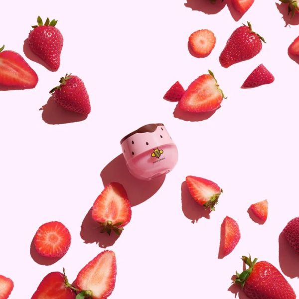 Honeybalm Strawberry Baume Lèvres Fraise 6.5g – Hydratation et éclat