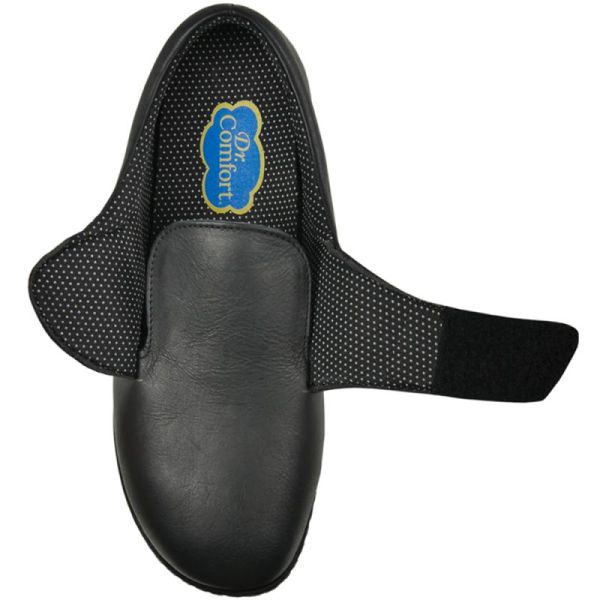 Dr Comfort CHUT Soa Noir - Chaussures Confort Femme Pieds Diabétiques