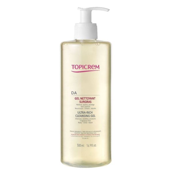 Topicrem DA gel nettoyant surgras 500 ml