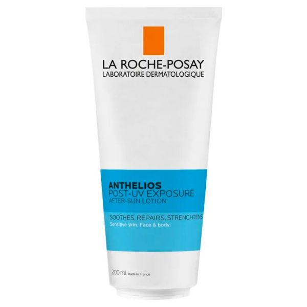 La Roche-Posay Anthelios Post-UV Lait Après-Soleil - 200ml - Visage et Corps - Peaux Sensibles