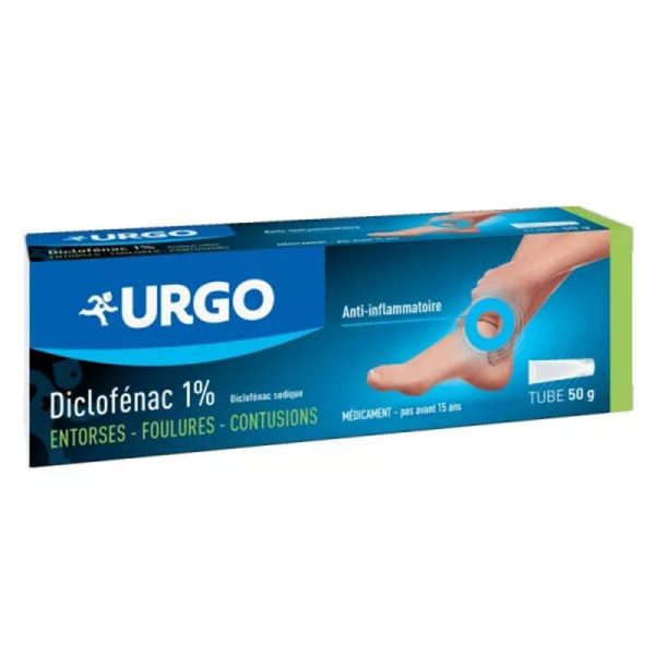 URGO Diclofenac 1% Urgo Gel 50G