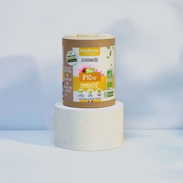 Nat&Form Échinacée Bio - Soutien immunitaire naturel