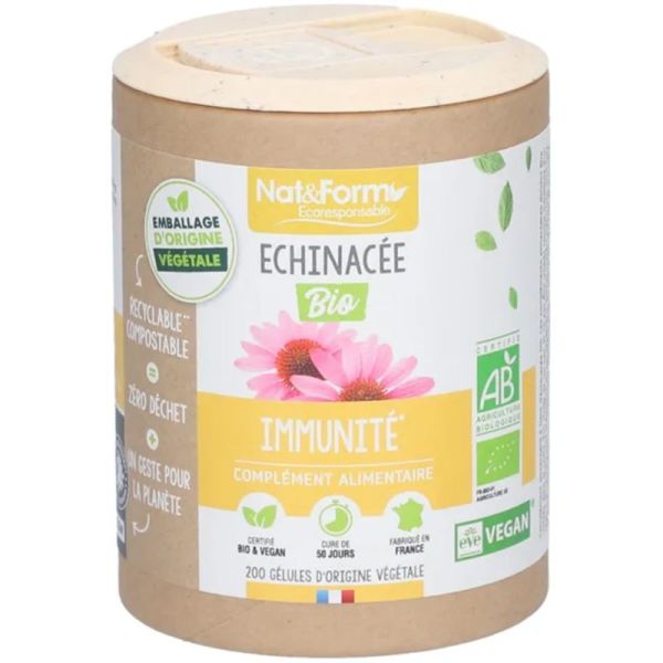 Nat&Form Échinacée Bio - Soutien immunitaire naturel