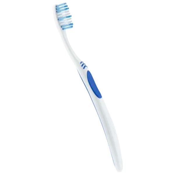 Elgydium Brosse à dents Basic Souple - Brosse en douceur, Élimine la plaque dentaire