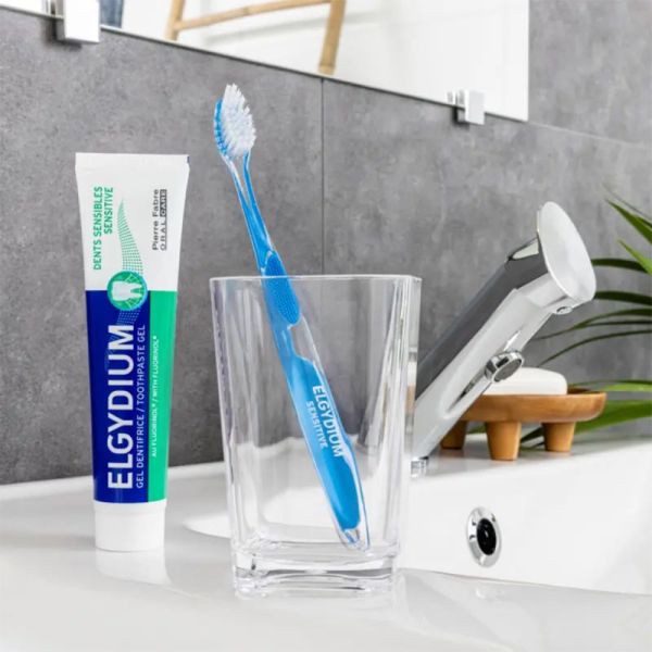 Elgydium Sensiprotect Dentifrice Duo Dents Sensibles 2x75ml – Protection et email