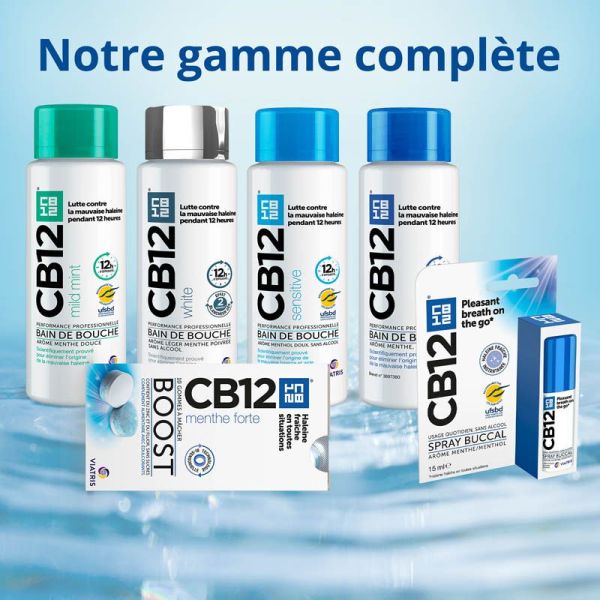 CB12 Bain de Bouche Mauvaise Haleine 500 ml