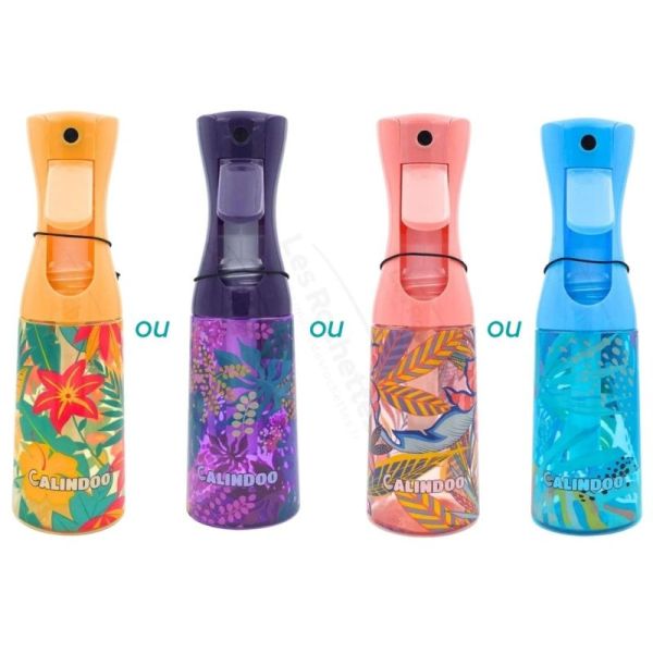 Calindoo Brumisateur Flower Spray continu 200 ml - Avec Motifs - Coloris Aléatoire