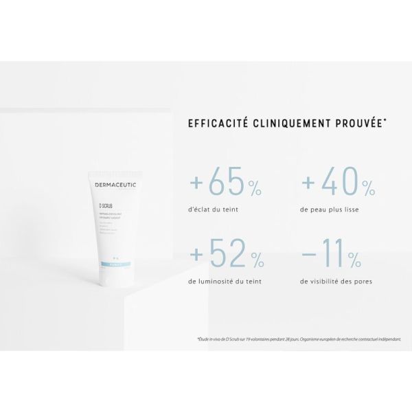 Dermaceutic D Scrub Exfoliant Lissant 50ml – Gommage visage éclat