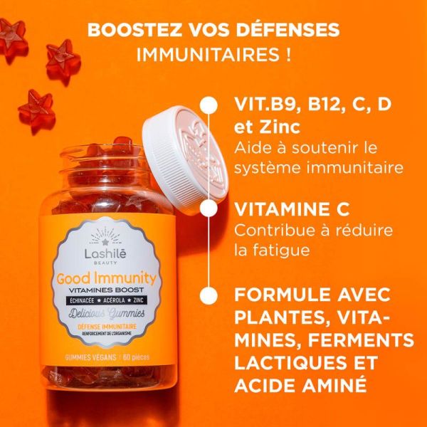 Lashilé Beauty Good Immunity - 60 gommes