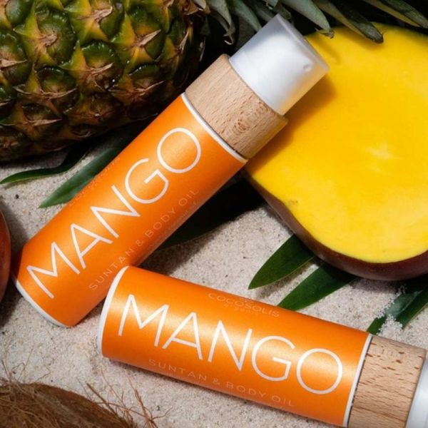 Cocosolis Mango Suntan & Body Oil 110 ml – bronzage rapide et intense