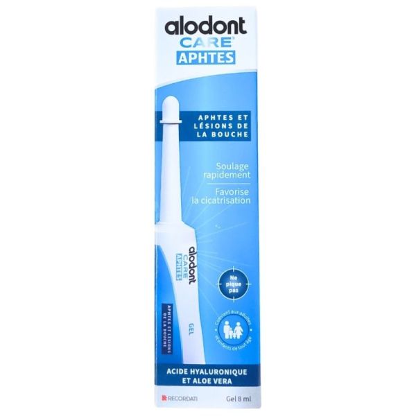 Alodont Care Aphtes Gel 8 ml - Aphtes et lésions de la bouche