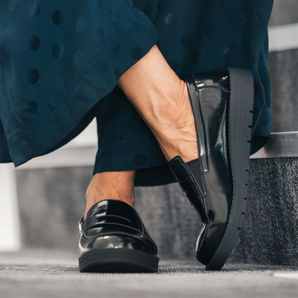 Donjoy Nina Noir - Chaussures Thérapeutiques Femme Pieds Déformés et Hallux Valgus