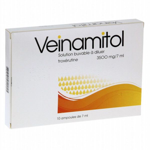 Veinamitol 10 ampoules