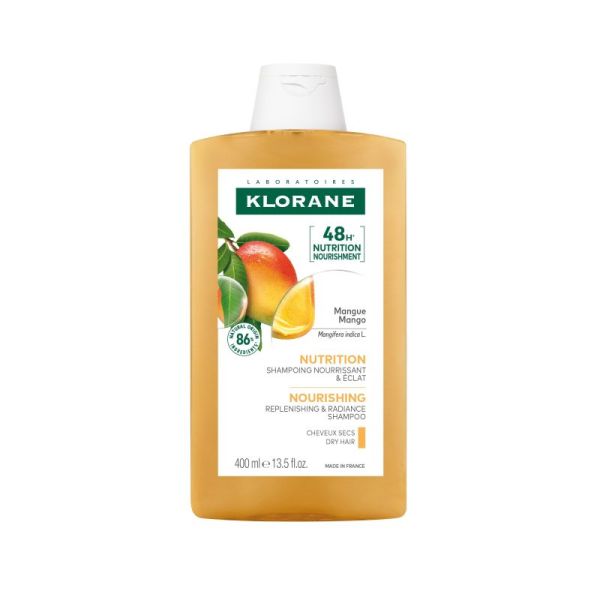 Klorane Beurre de Mangue Shampooing Nutrition 400ml