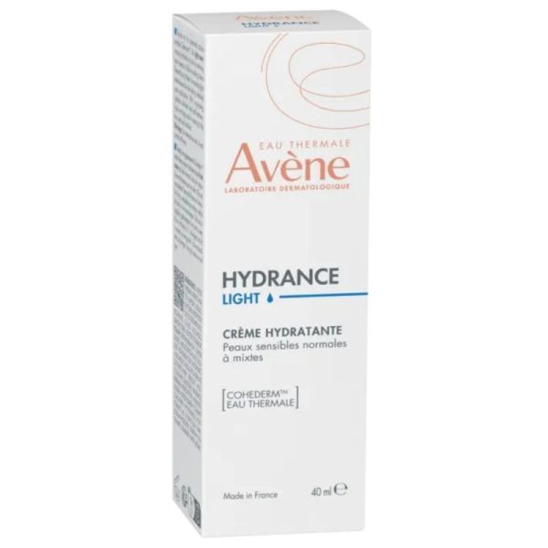 Avène Hydrance Légère crème Hydratante - 40 ml - Hydratation des peaux sensibles