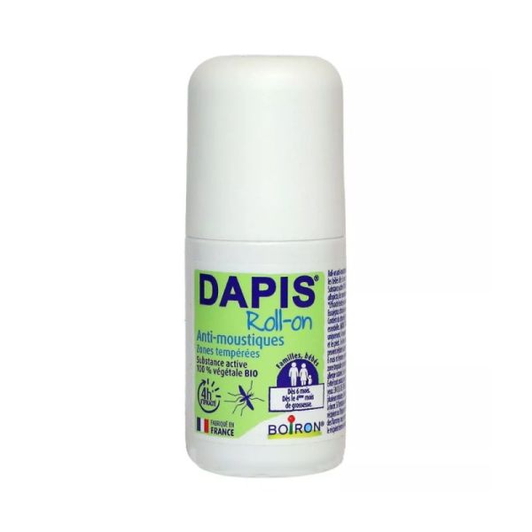 Boiron Dapis Roll-On Répulsif Anti-Moustiques - 40ml