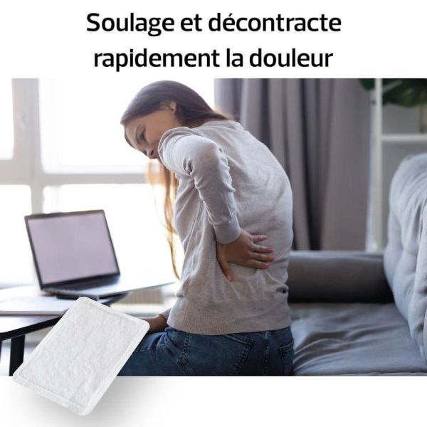Actipoche Patch Chauffants - 4 patchs - Soulagement longue durée des douleurs musculaires et articulaires