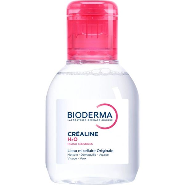 Bioderma Créaline H2O Eau Micellaire Démaquillante 100 ml – L'eau micellaire originale peaux sensibles