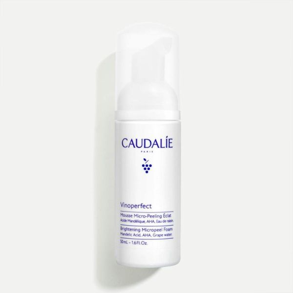 Caudalie Vinoperfect Mousse Micro-Peeling Éclat 50ml – Éclat et anti-taches