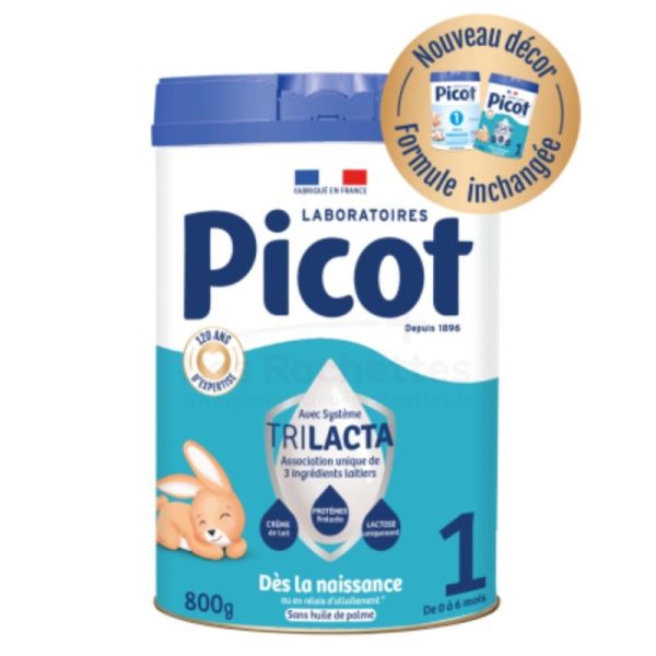Picot 1 Lait en Poudre 0-6 mois - 800g