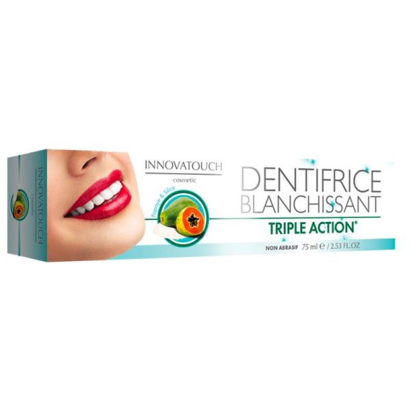 Innovatouch Dentifrice Blanchissant - 75ml - Blanchissant Triple Action
