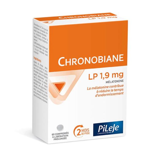 Pileje Chronobiane LP 1,9mg  60 comprimés